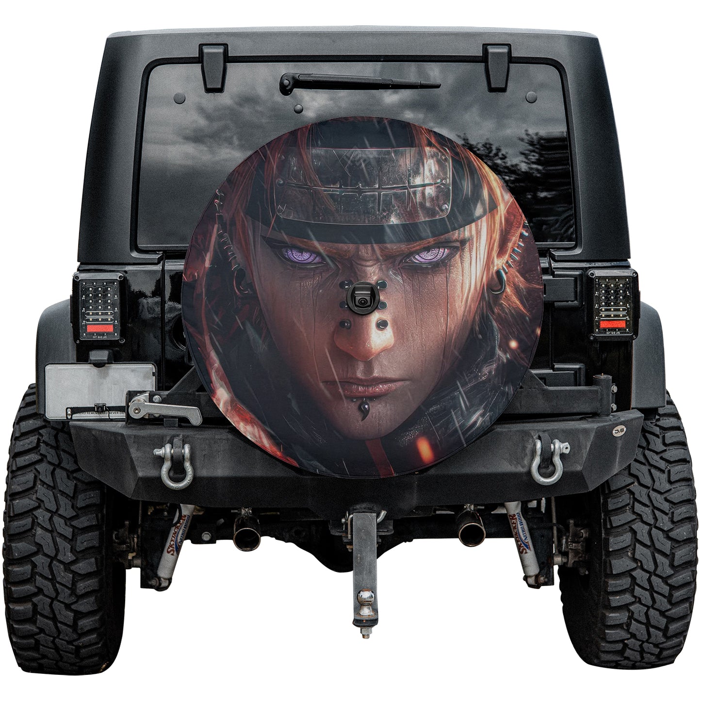 Naruto Uzumaki Anime Spare Tire Cover – Premium Waterproof UV Resistant Protector
