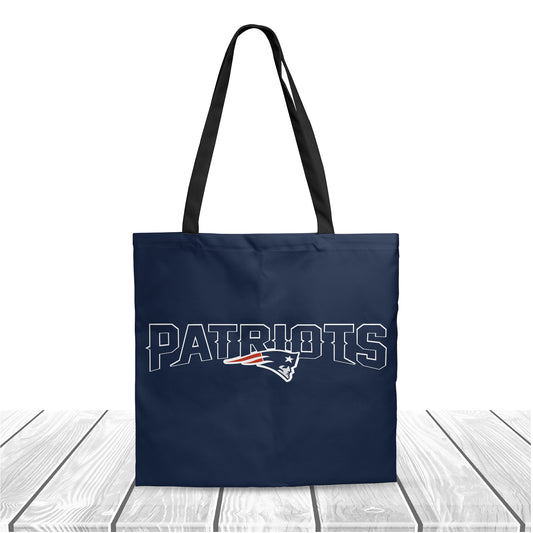 New England Patriots NFL Fans Polyester Canvas Tote Bag – Durable and Stylish