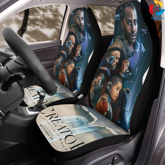 The Creator Car Seat Covers – High Quality Graphic and Polar Fleece Protector Set