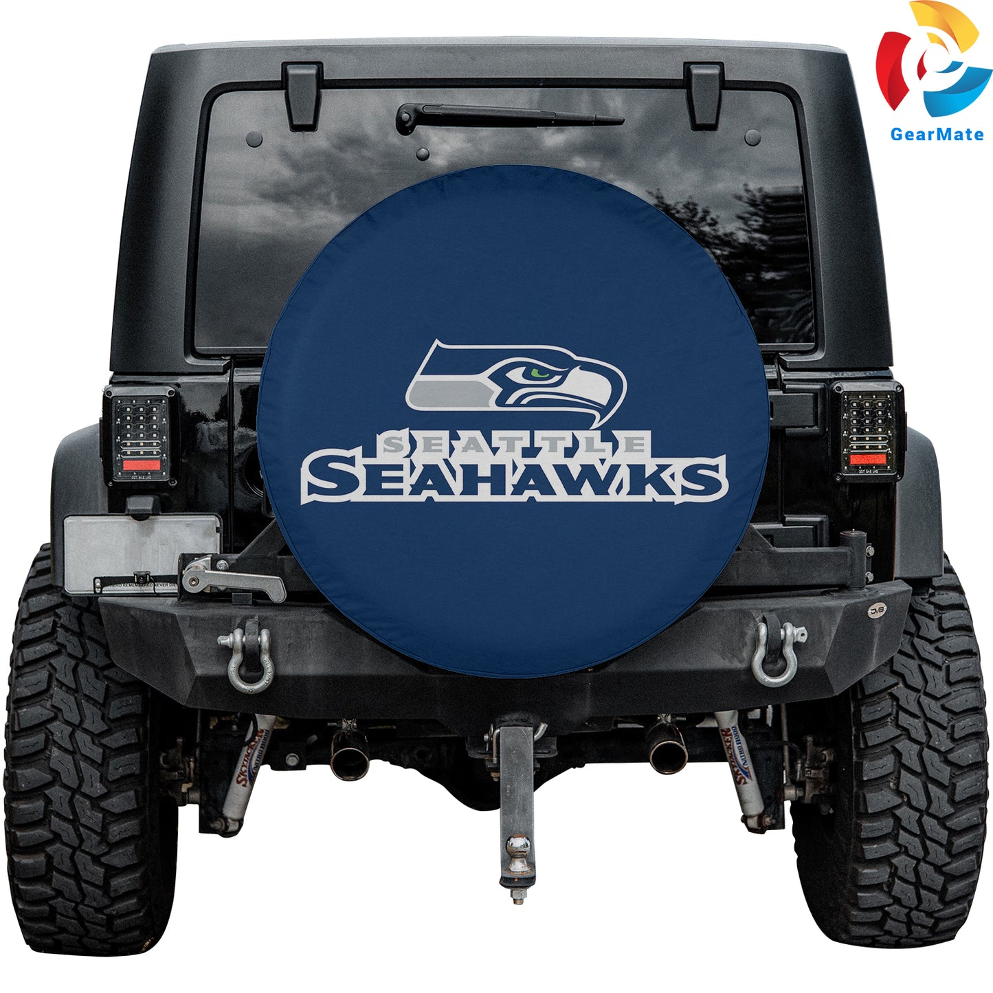 Seattle Seahawks NFL Season Spare Tire Cover – Premium Waterproof UV-Resistant Protector