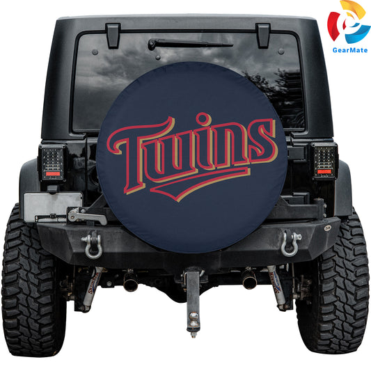 Minnesota Twins Spare Tire Cover – Premium Waterproof UV-Resistant Protector