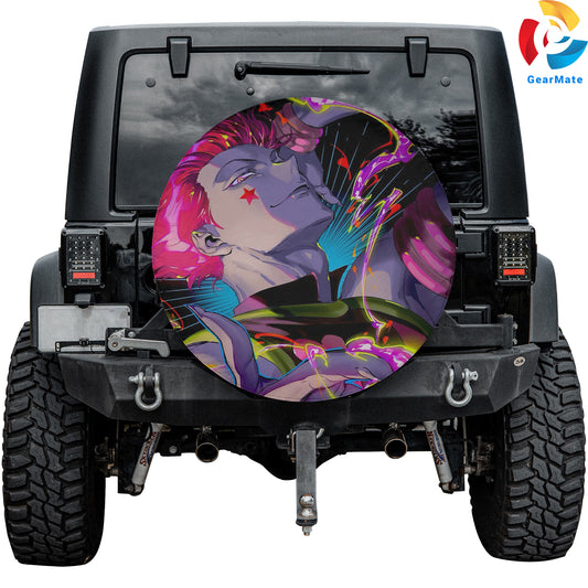 Hunter x Hunter Hisoka Hunter License Spare Tire Cover – Premium Waterproof UV-Resistant Protector