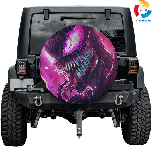 Venom Pink Spare Tire Cover – Premium Waterproof UV Resistant Protector