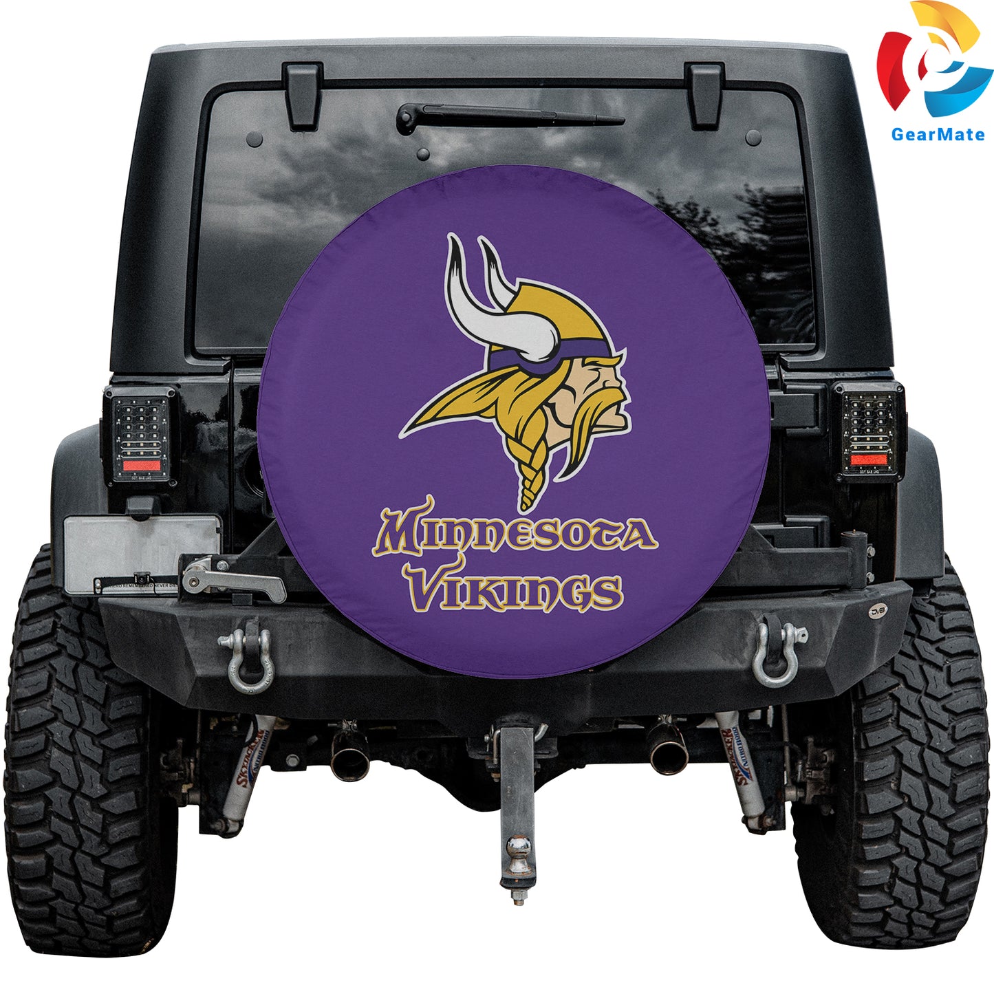 Minnesota Vikings NFL Spare Tire Cover – Premium Waterproof UV-Resistant Protector