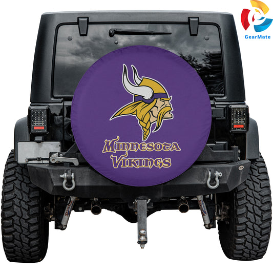 Minnesota Vikings NFL Spare Tire Cover – Premium Waterproof UV-Resistant Protector