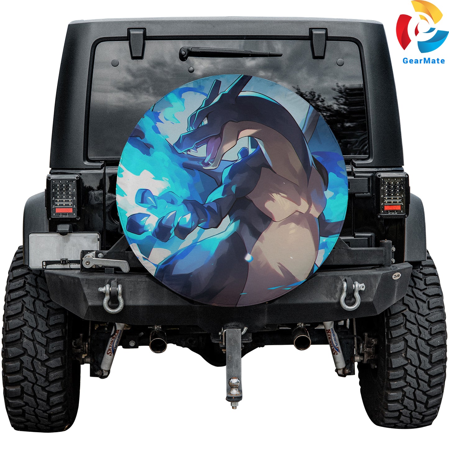 Pokemon Charizard Anime Spare Tire Cover – Premium Waterproof UV Resistant Protector