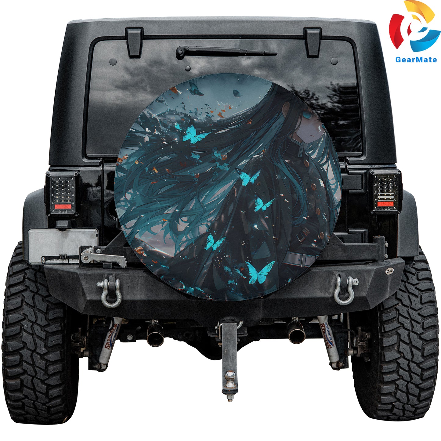 Muichiro Tokito Spare Tire Cover – Premium Waterproof UV Resistant Protector