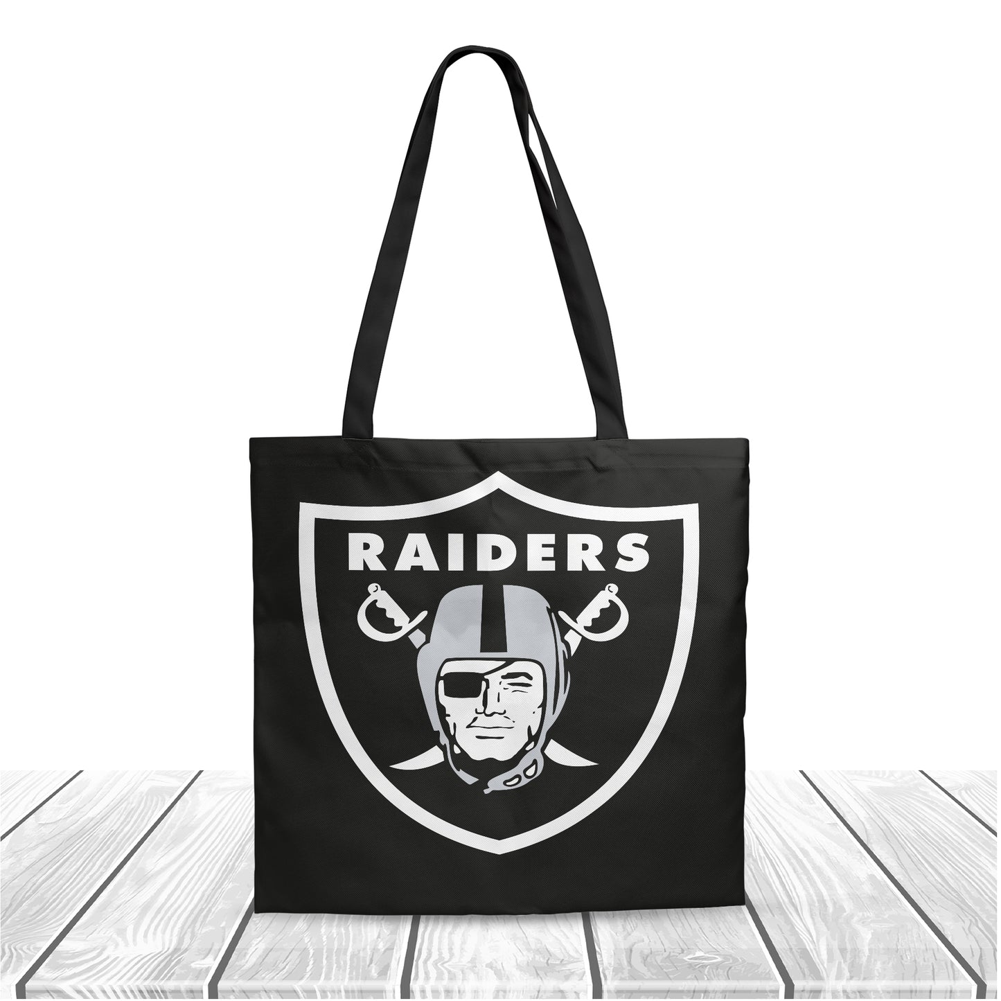 Las Vegas Raiders Polyester Canvas Tote Bag – Durable and Stylish