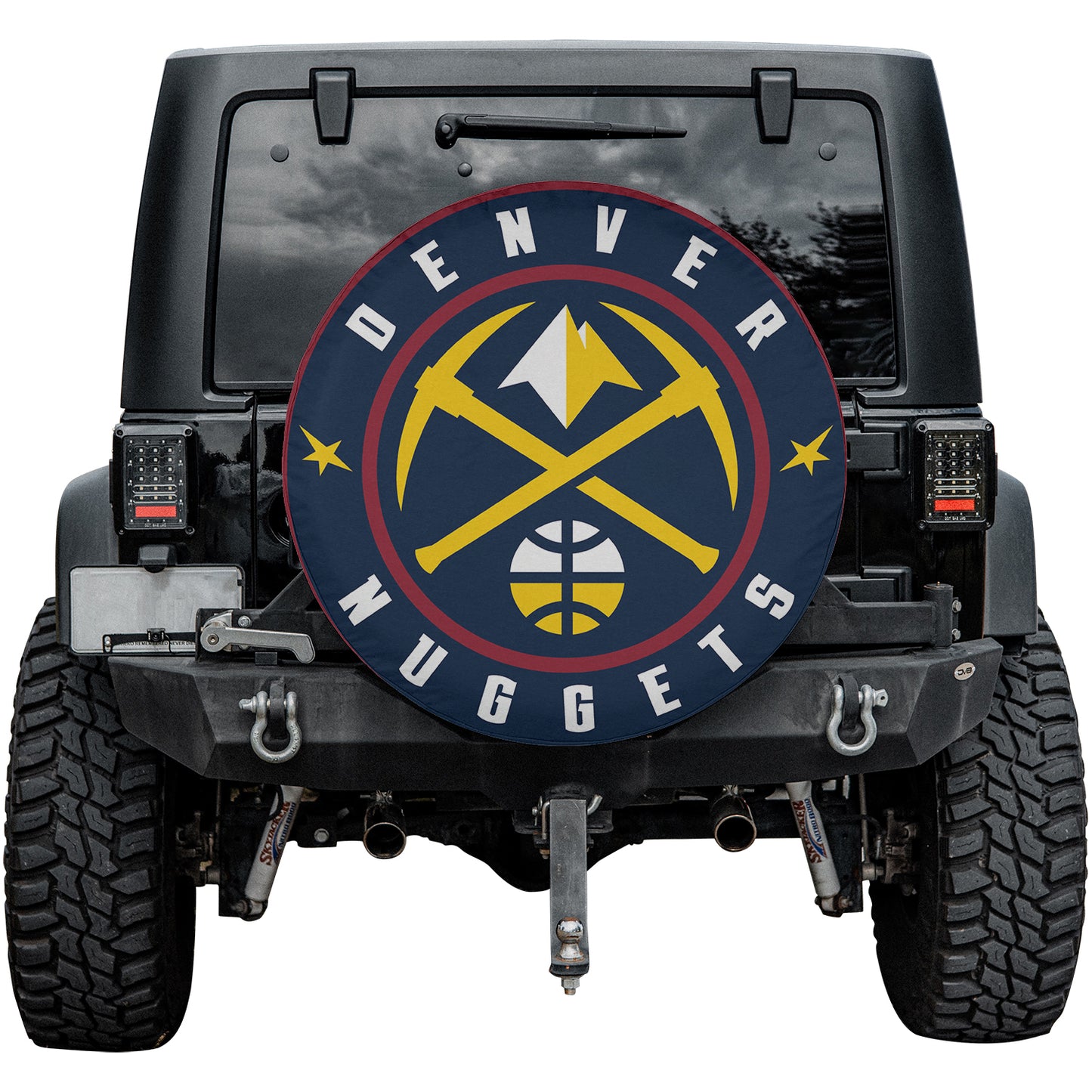 Denver Nuggets Spare Tire Cover – Premium Waterproof UV-Resistant Protector