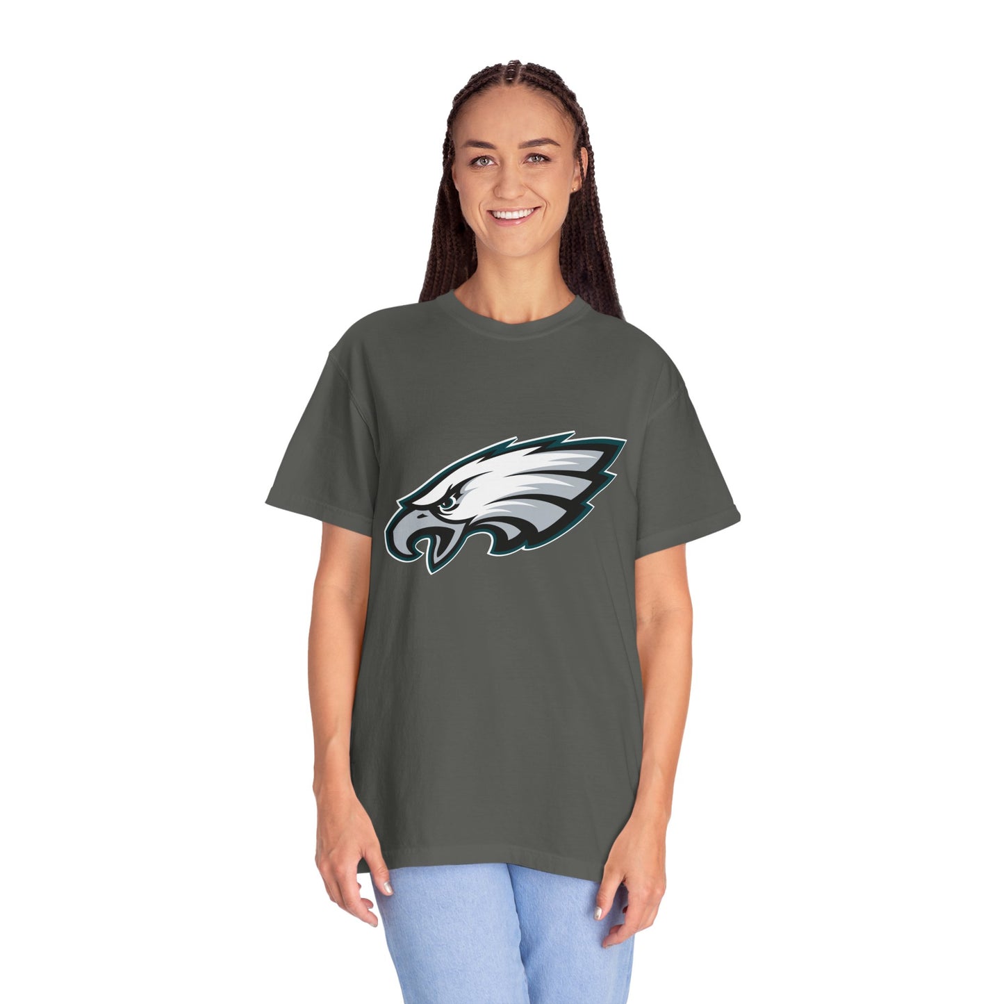 Philadelphia Eagles Pride Garment-Dyed T-Shirt – Premium Cotton Tee for Customization