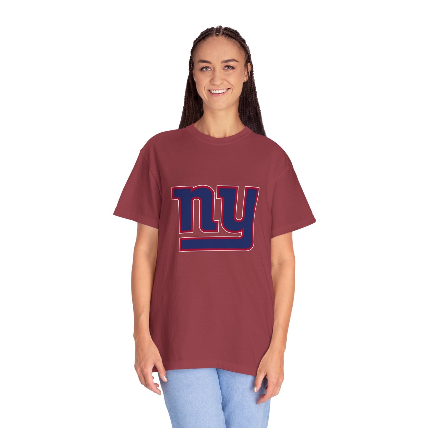 New York Giants Nation Garment-Dyed T-Shirt – Premium Cotton Tee for Customization