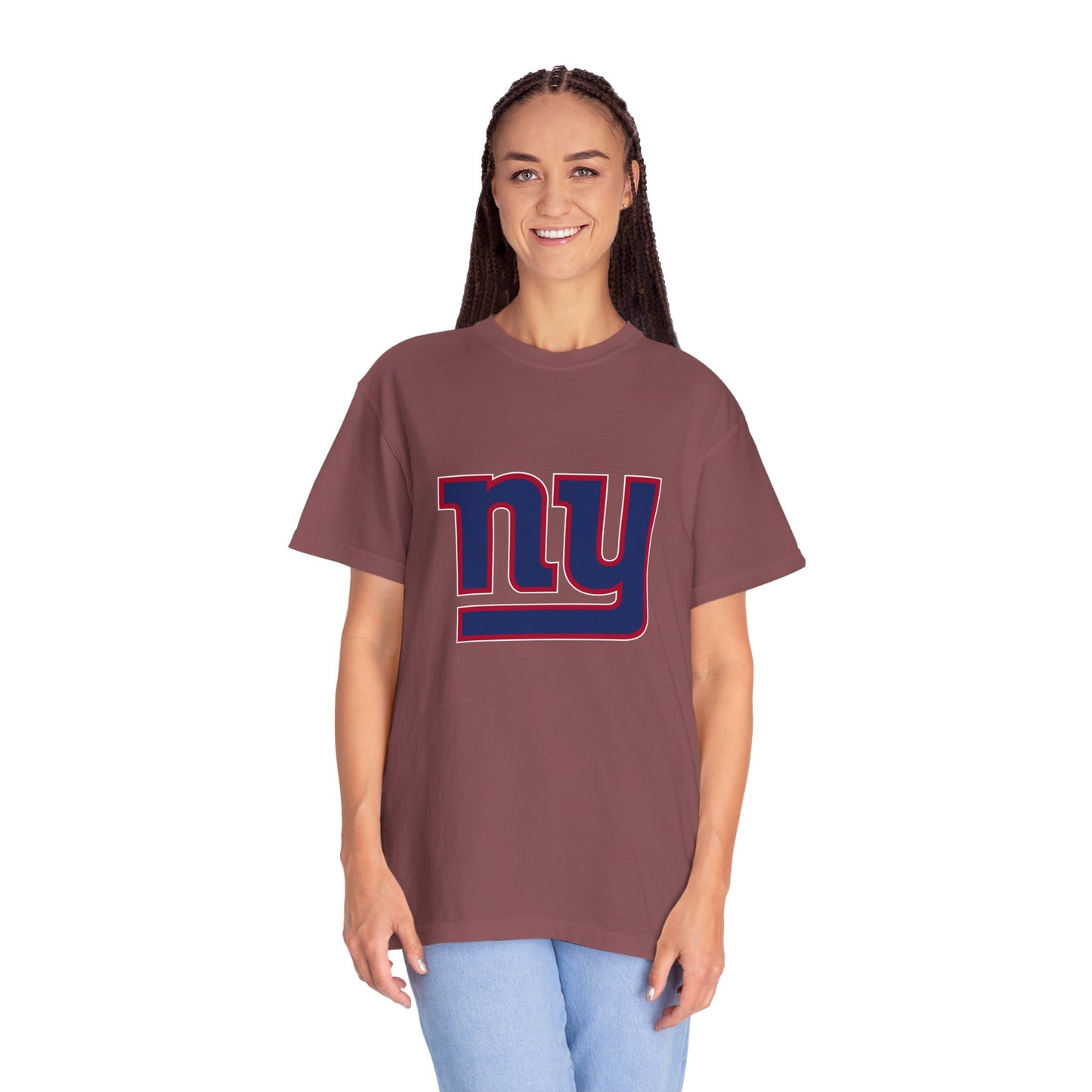 New York Giants Nation Garment-Dyed T-Shirt – Premium Cotton Tee for Customization