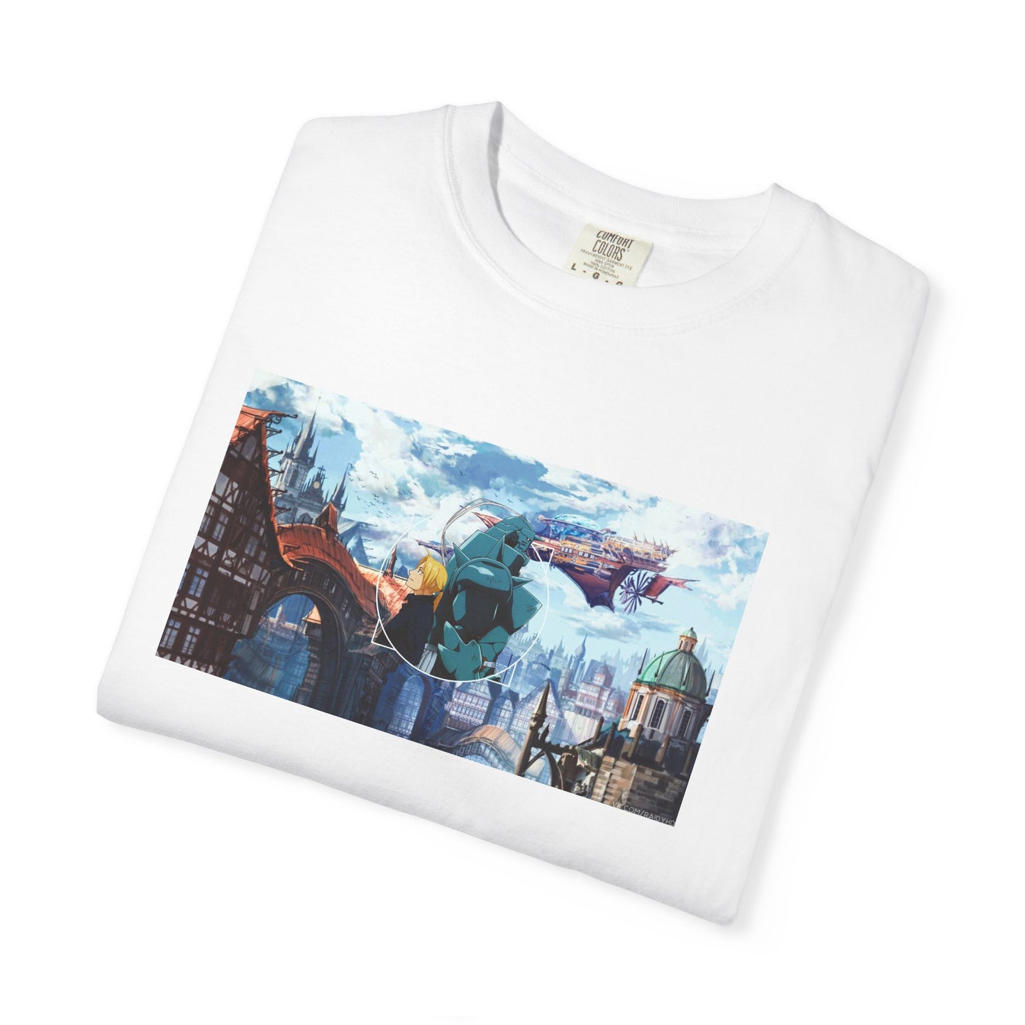 Fullmetal Alchemist Alphonse Elric Garment-Dyed T-Shirt – Premium Cotton Tee