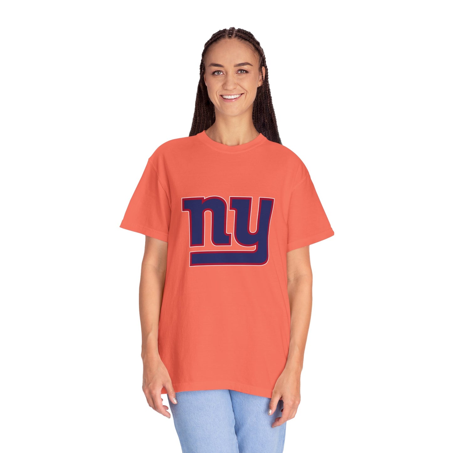 New York Giants Nation Garment-Dyed T-Shirt – Premium Cotton Tee for Customization