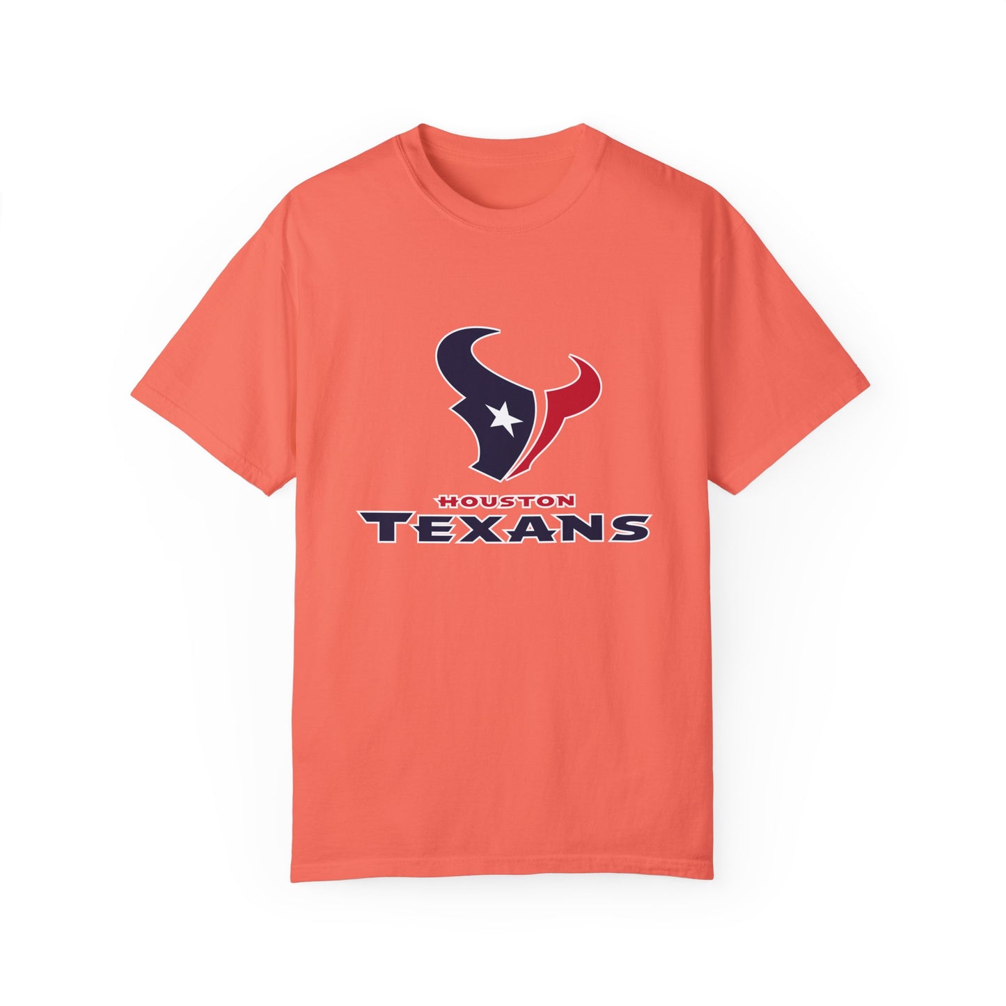 Houston Texans Fan Gifts Garment-Dyed T-Shirt – Premium Cotton Tee for Customization