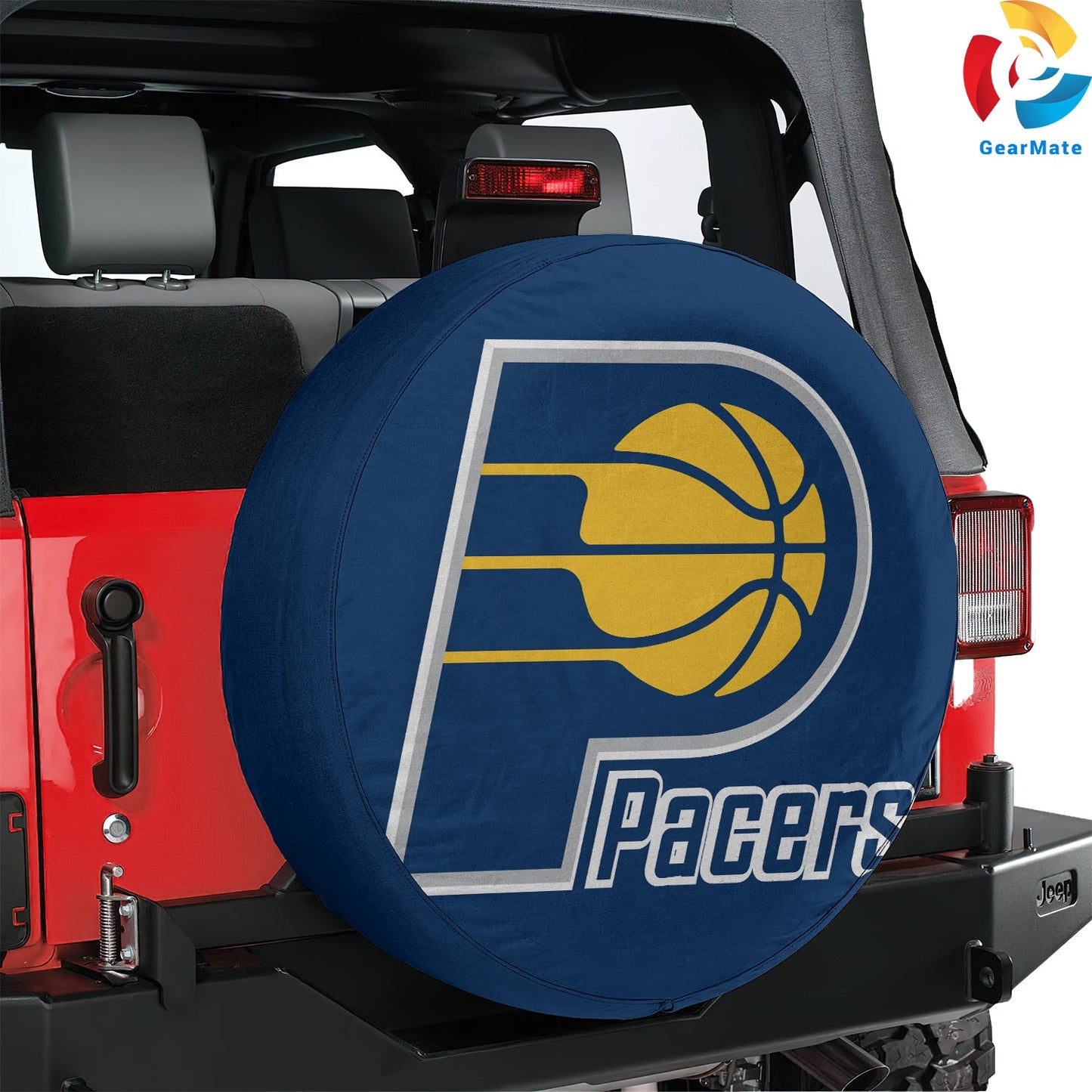 Indiana Pacers NBA Fan Spare Tire Cover – Premium Waterproof UV-Resistant Protector