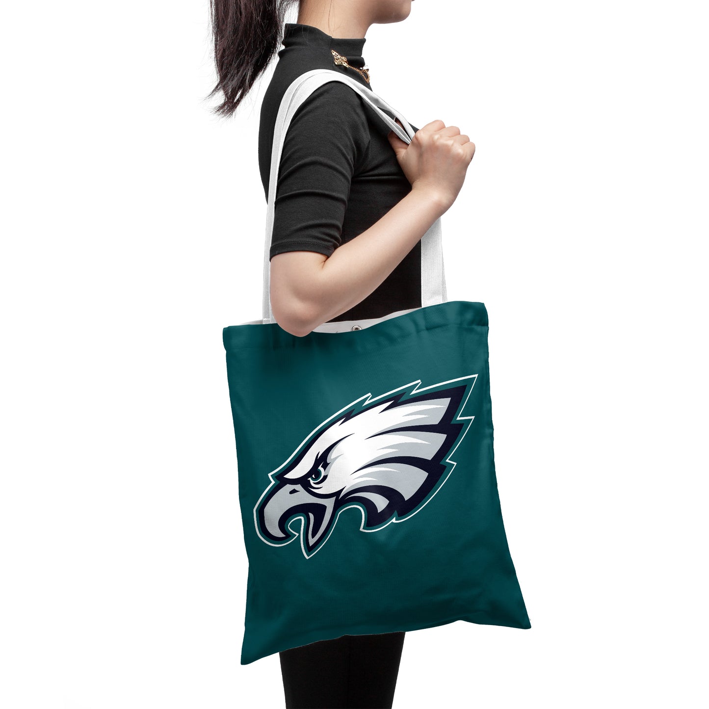 Philadelphia Eagles Fans Polyester Canvas Tote Bag – Durable and Stylish