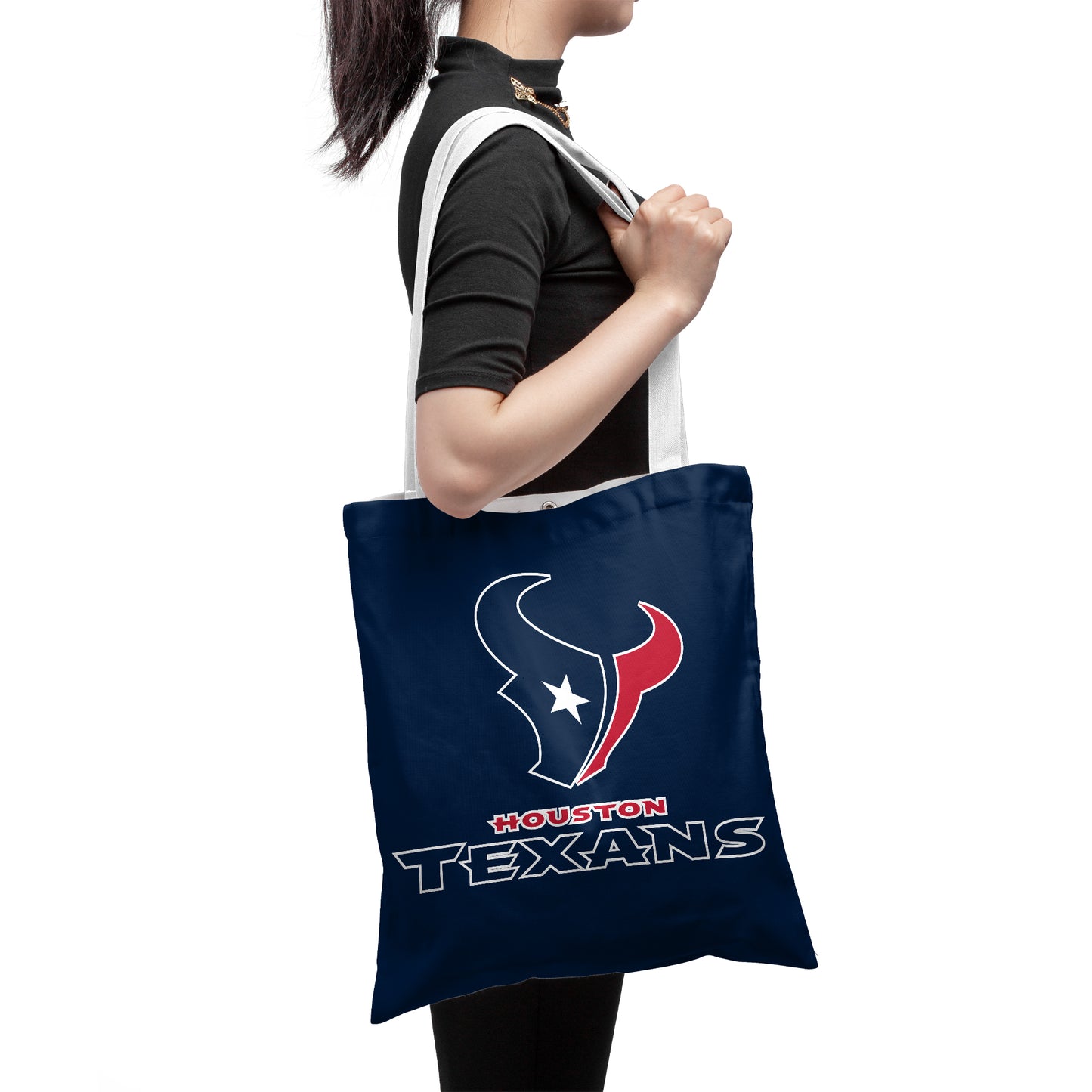 Houston Texans NFL Polyester Canvas Tote Bag – Durable and Stylish