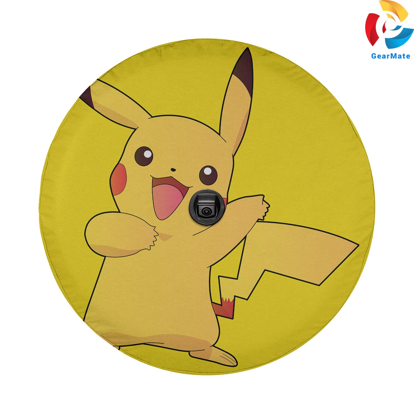 Pokemon Pikachu Anime Spare Tire Cover – Premium Waterproof UV Resistant Protector
