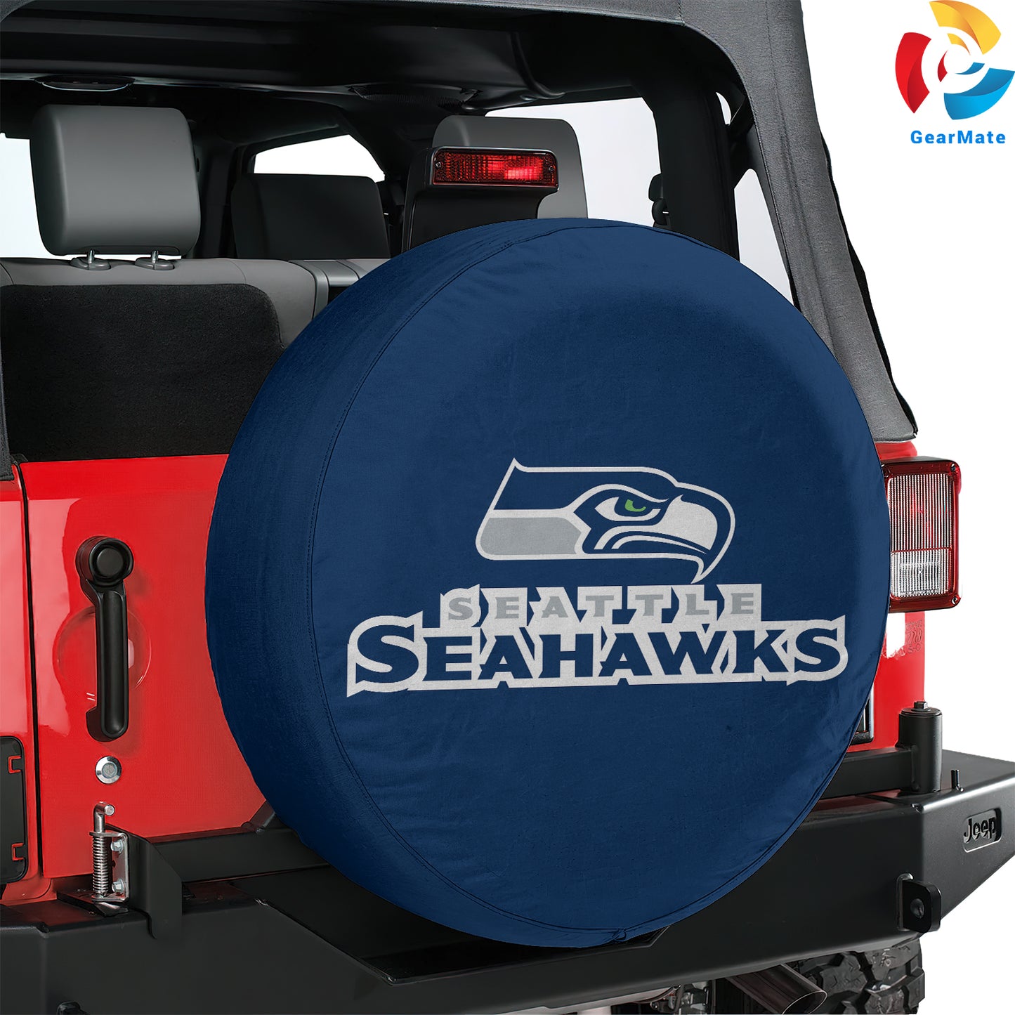 Seattle Seahawks NFL Season Spare Tire Cover – Premium Waterproof UV-Resistant Protector