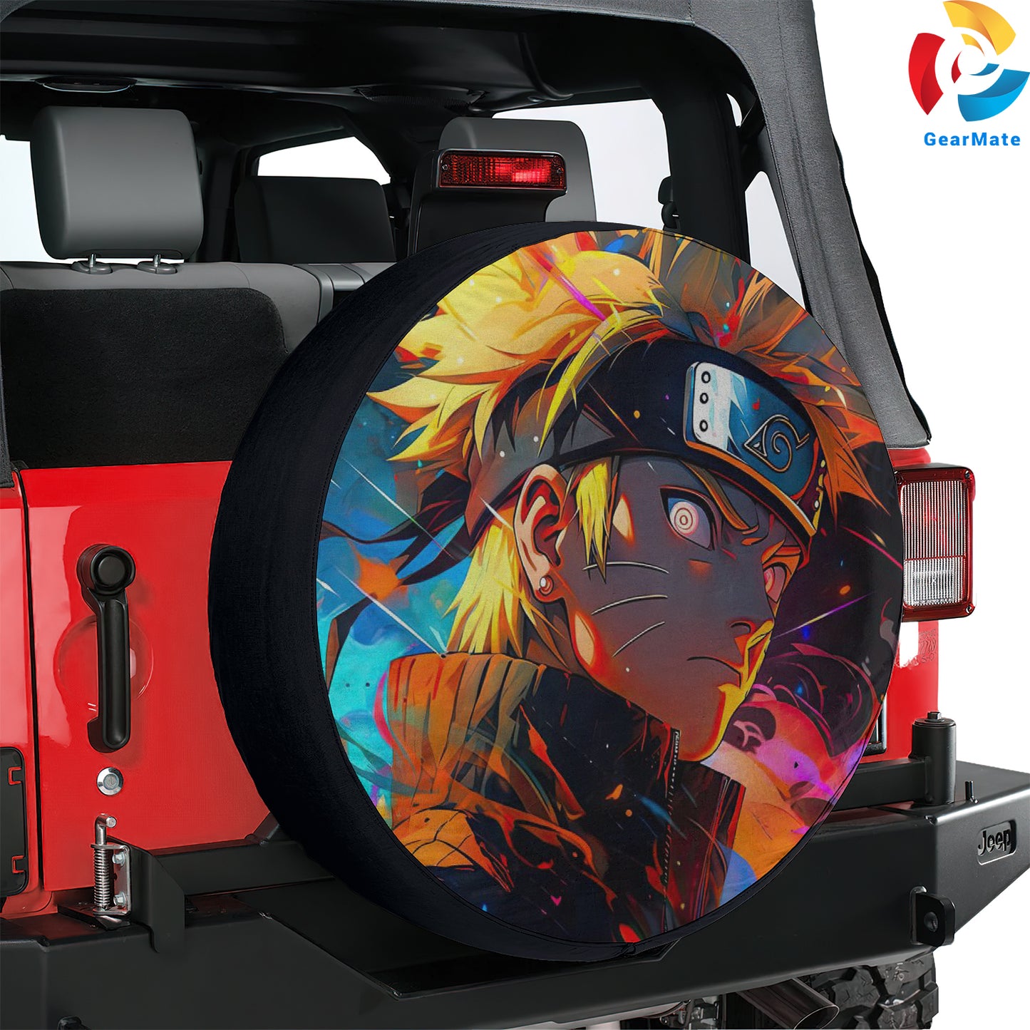 Naruto Uzumaki Naruto Memes Spare Tire Cover – Premium Waterproof UV-Resistant Protector