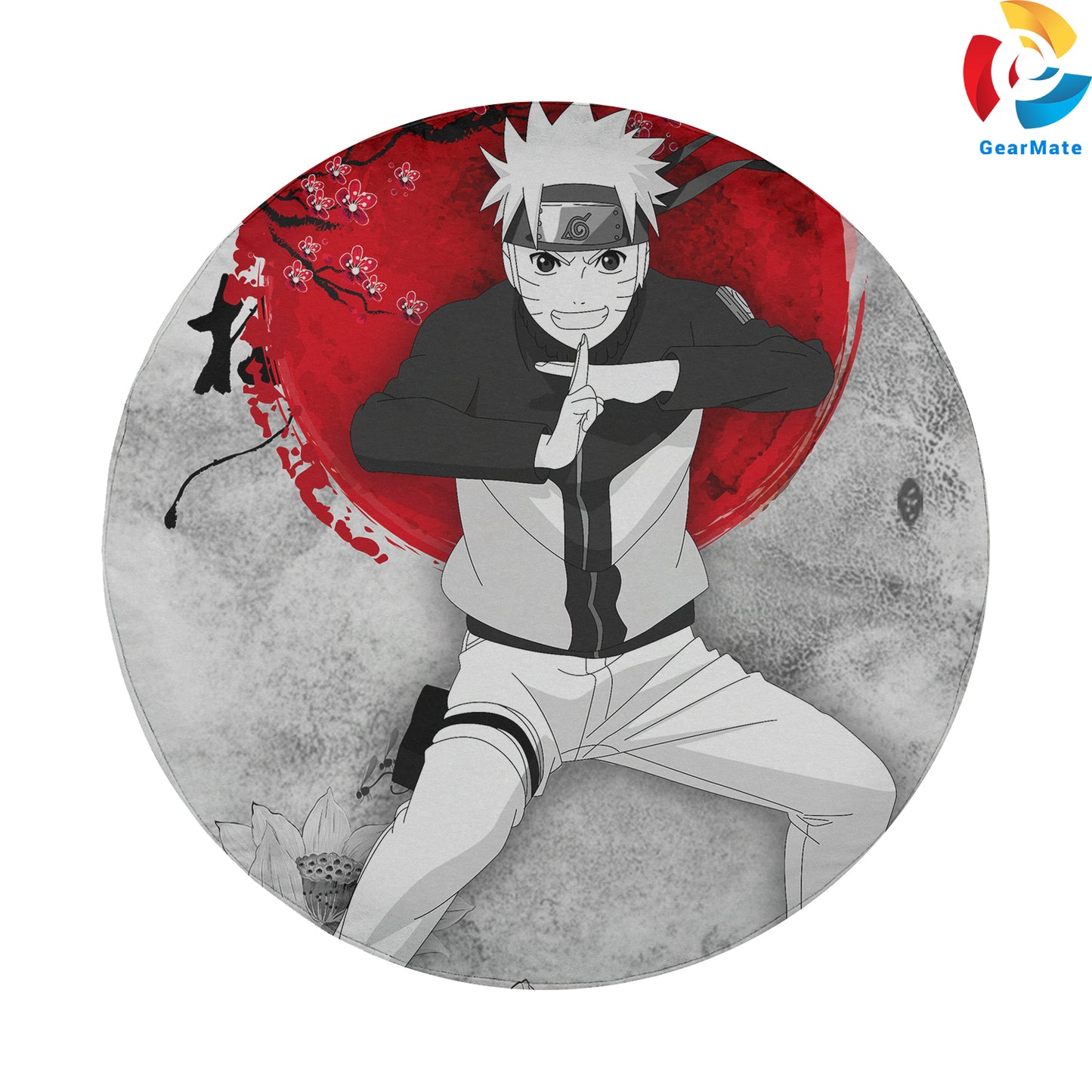 Naruto Uzumaki Anime Spare Tire Cover – Premium Waterproof UV Resistant Protector