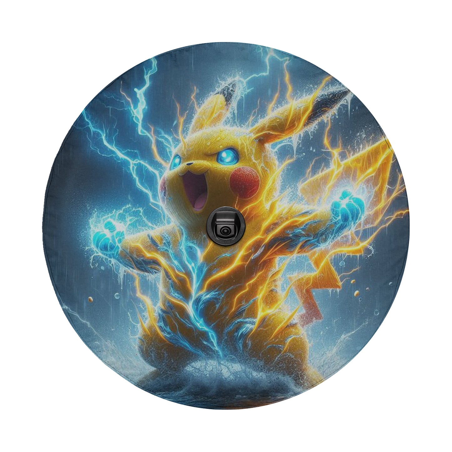 Pokemon Pikachu Anime Spare Tire Cover – Premium Waterproof UV Resistant Protector
