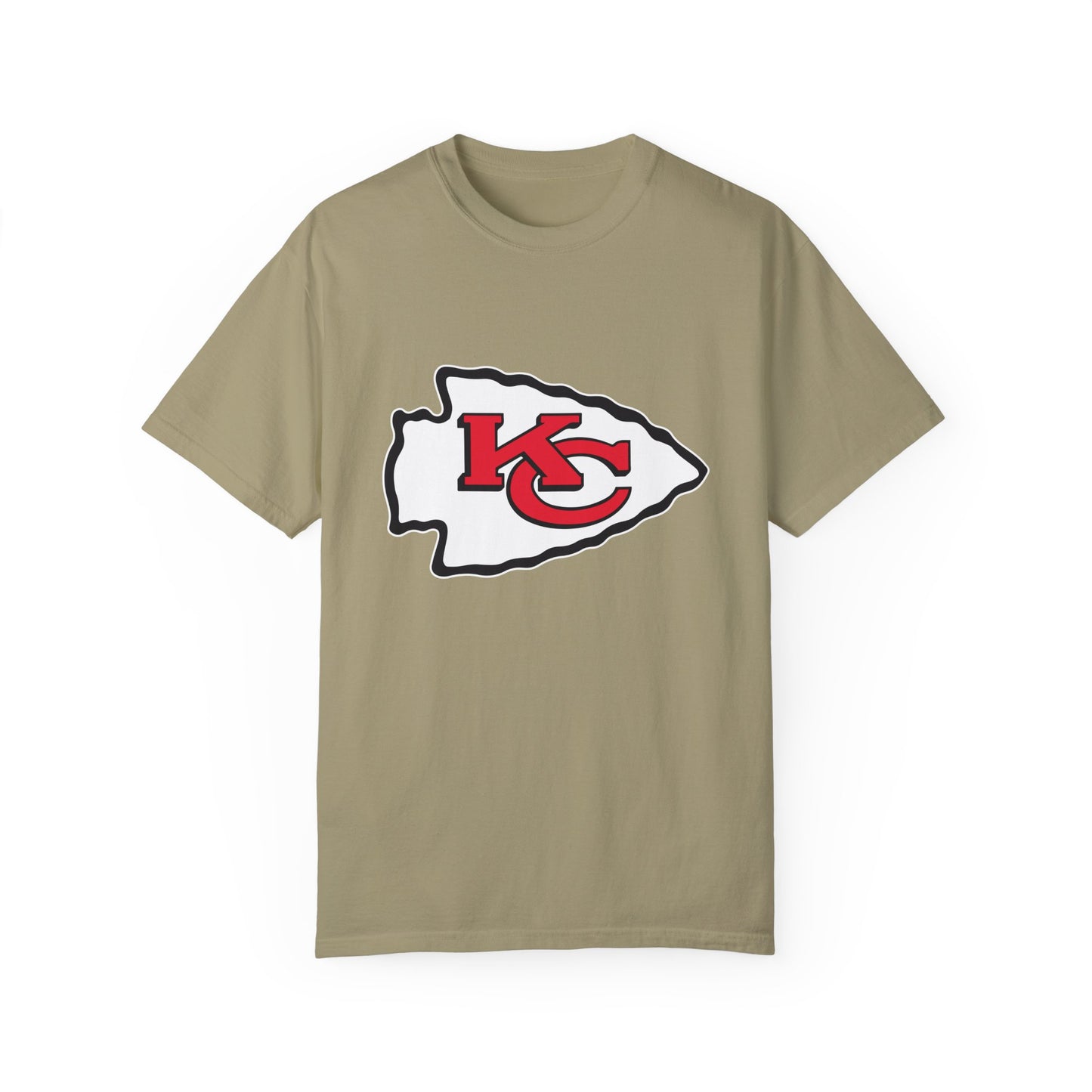 Kansas City Chiefs Collectibles Garment-Dyed T-Shirt – Premium Cotton Tee for Customization