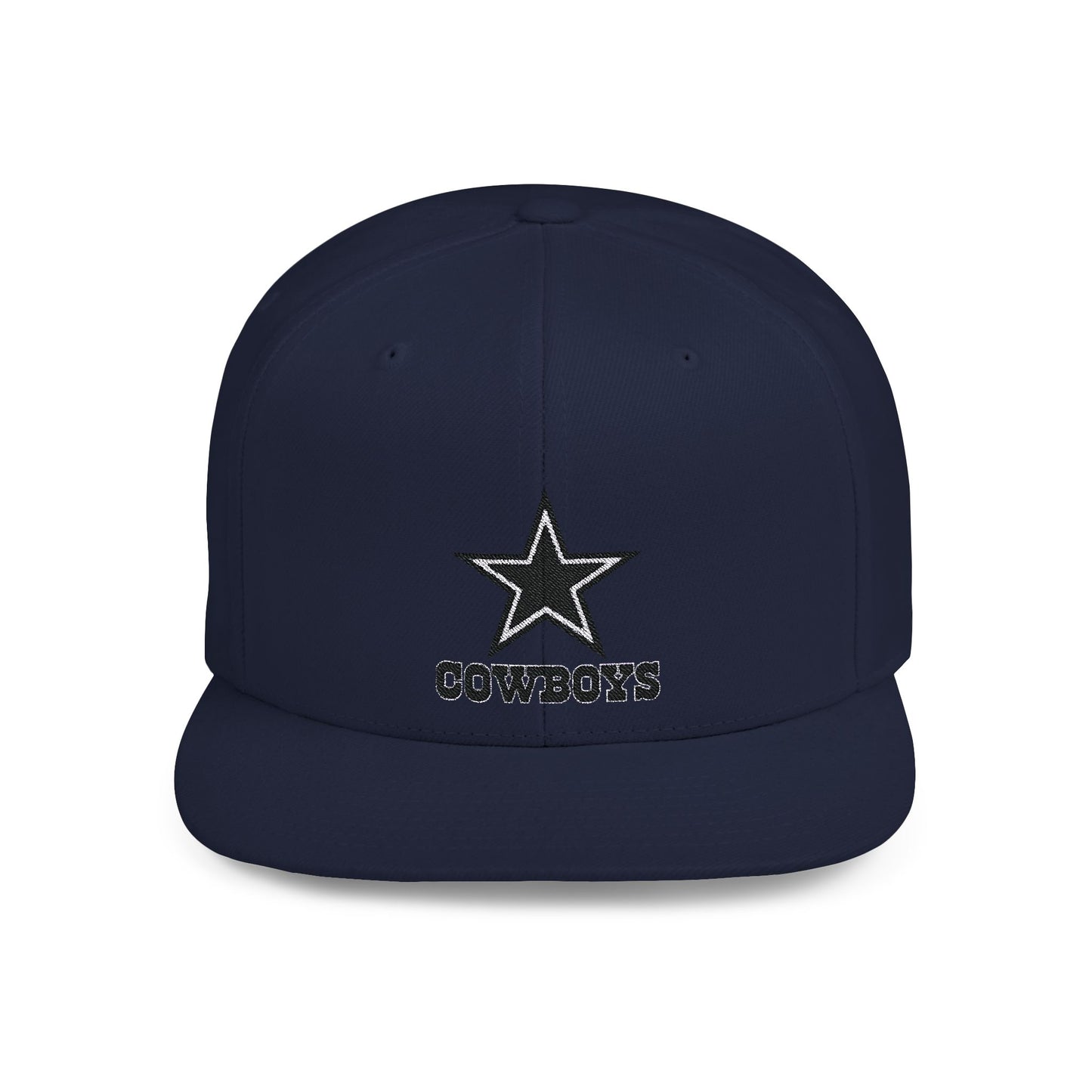 Dallas Cowboys Blue And Silver Flat Bill Snapback – Lightweight, Custom Fit, Premium Quality