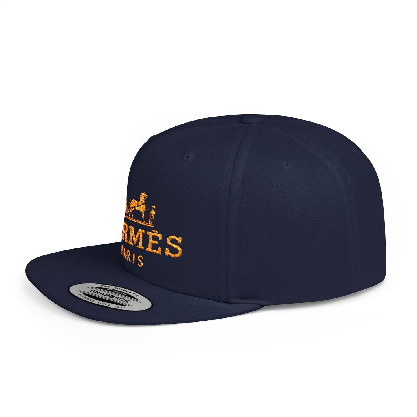 Hermès Paris Flat Bill Snapback – Lightweight, Custom Fit, Premium Quality