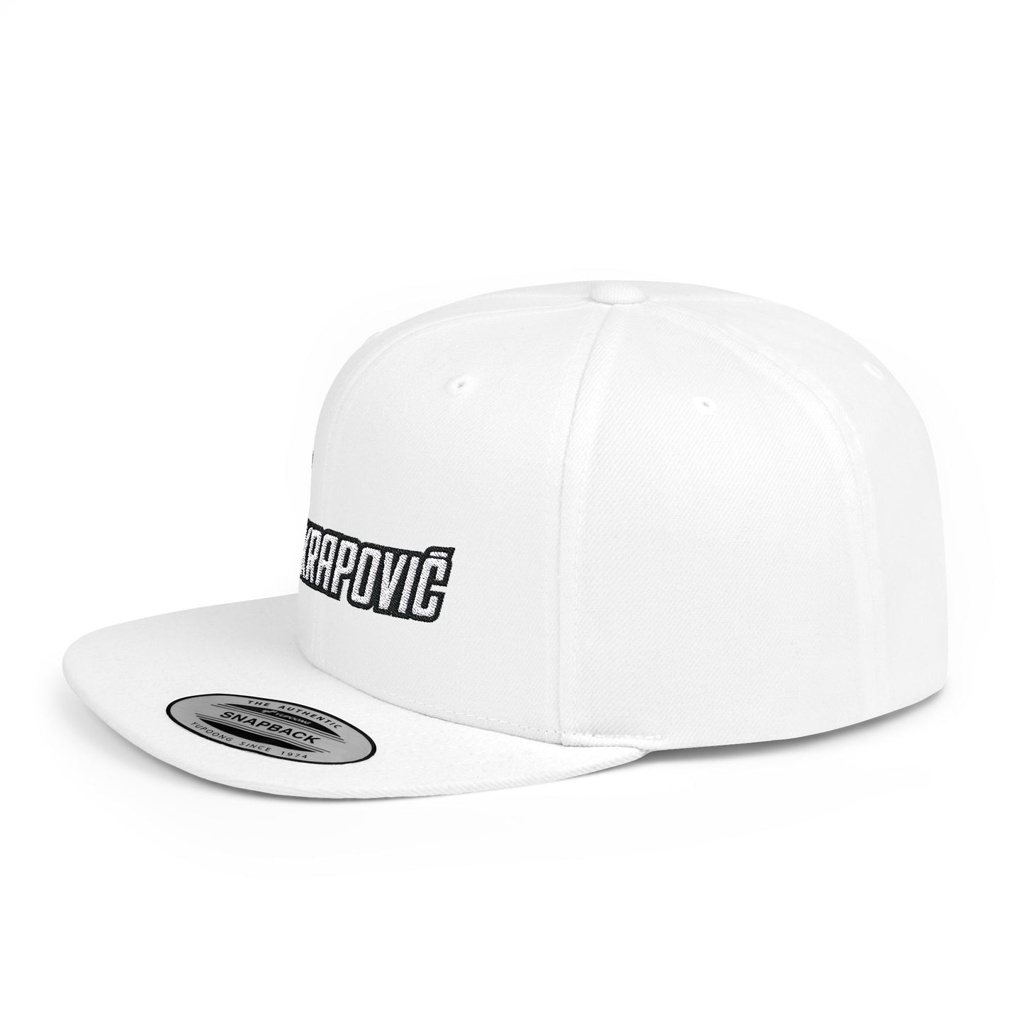 Akrapovič Flat Bill Snapback – Lightweight, Custom Fit, Premium Quality