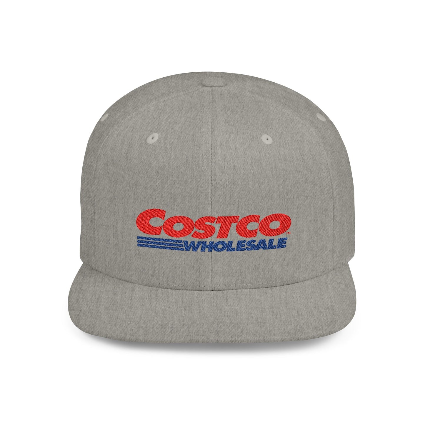 Costco Flat Bill Snapback – Lightweight, Custom Fit, Premium Quality