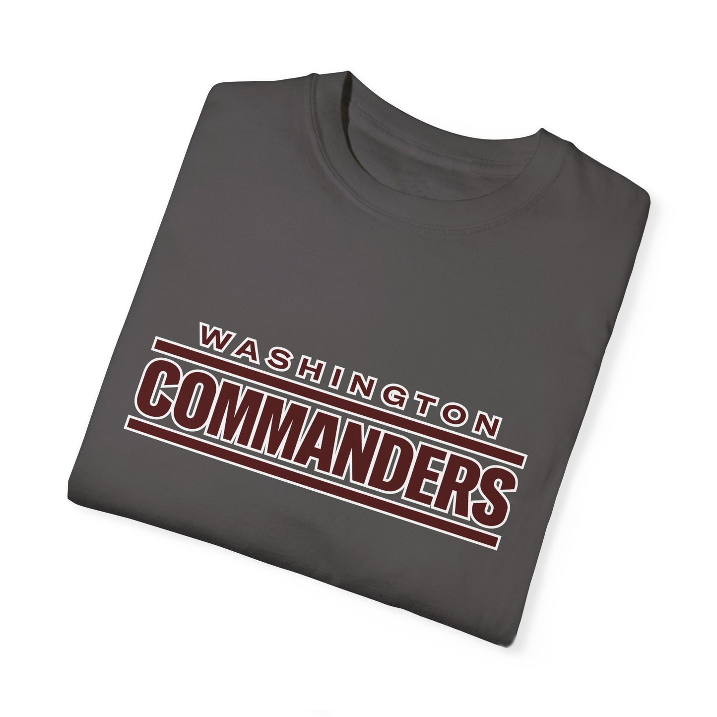 Washington Commanders Gear Garment-Dyed T-Shirt – Premium Cotton Tee for Customization