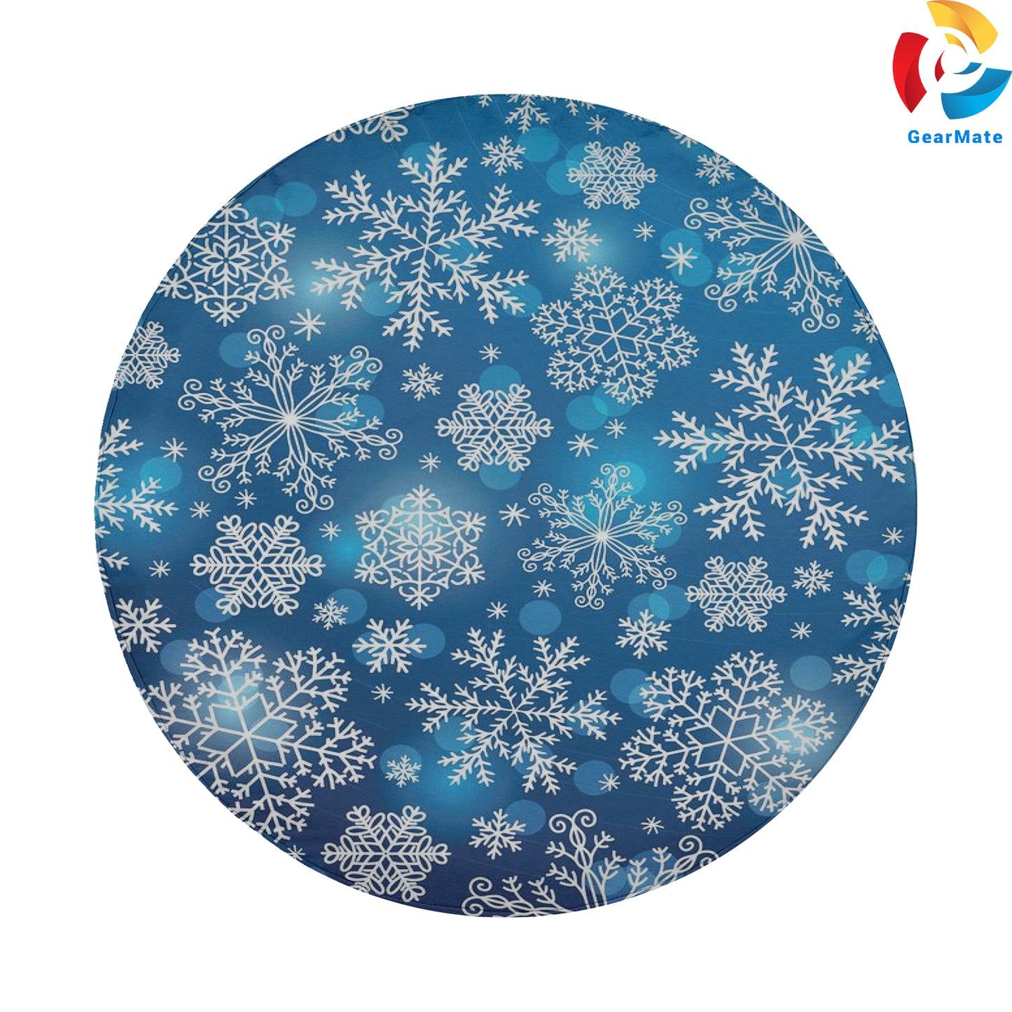 Merry Christmas 2024 Winter Beauty Spare Tire Cover – Premium Waterproof UV Resistant Protector