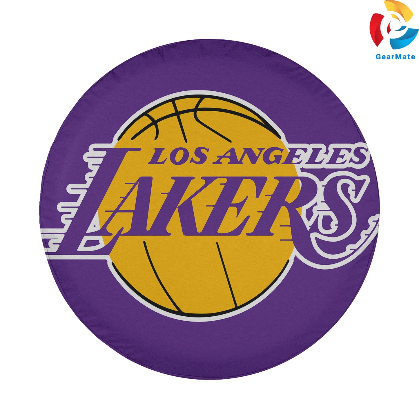 LA Lakers Gear Spare Tire Cover – Premium Waterproof UV-Resistant Protector