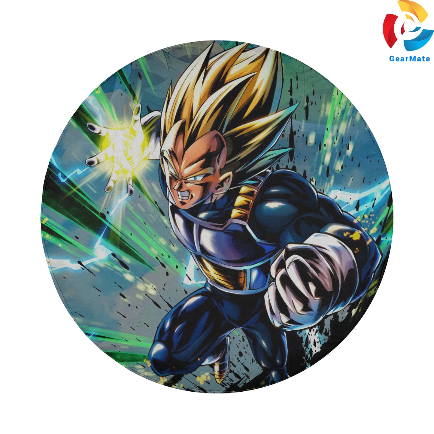 Prince Of All Saiyans Spare Tire Cover – Premium Waterproof UV-Resistant Protector