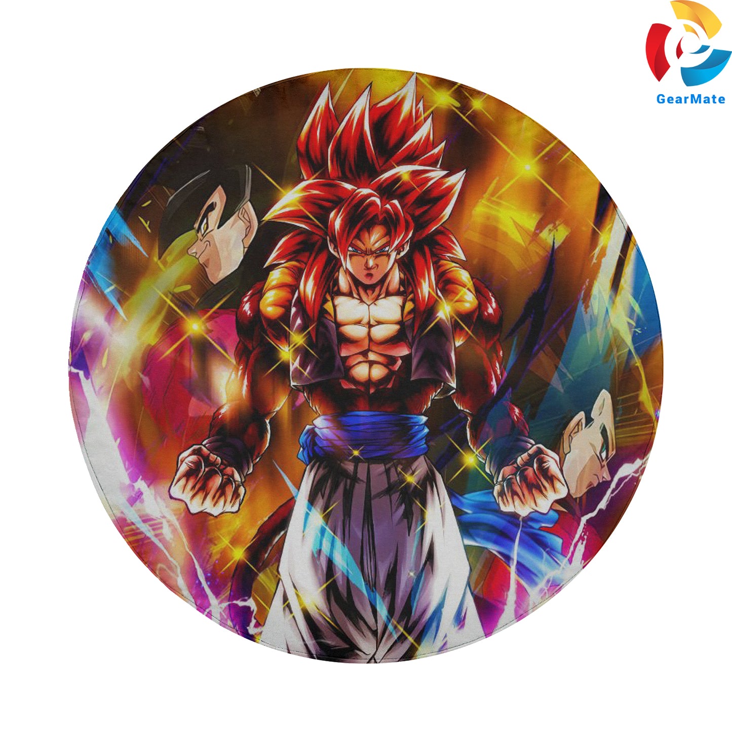 Dragon Ball Super Saiyan 4 Gogeta Spare Tire Cover – Premium Waterproof UV-Resistant Protector