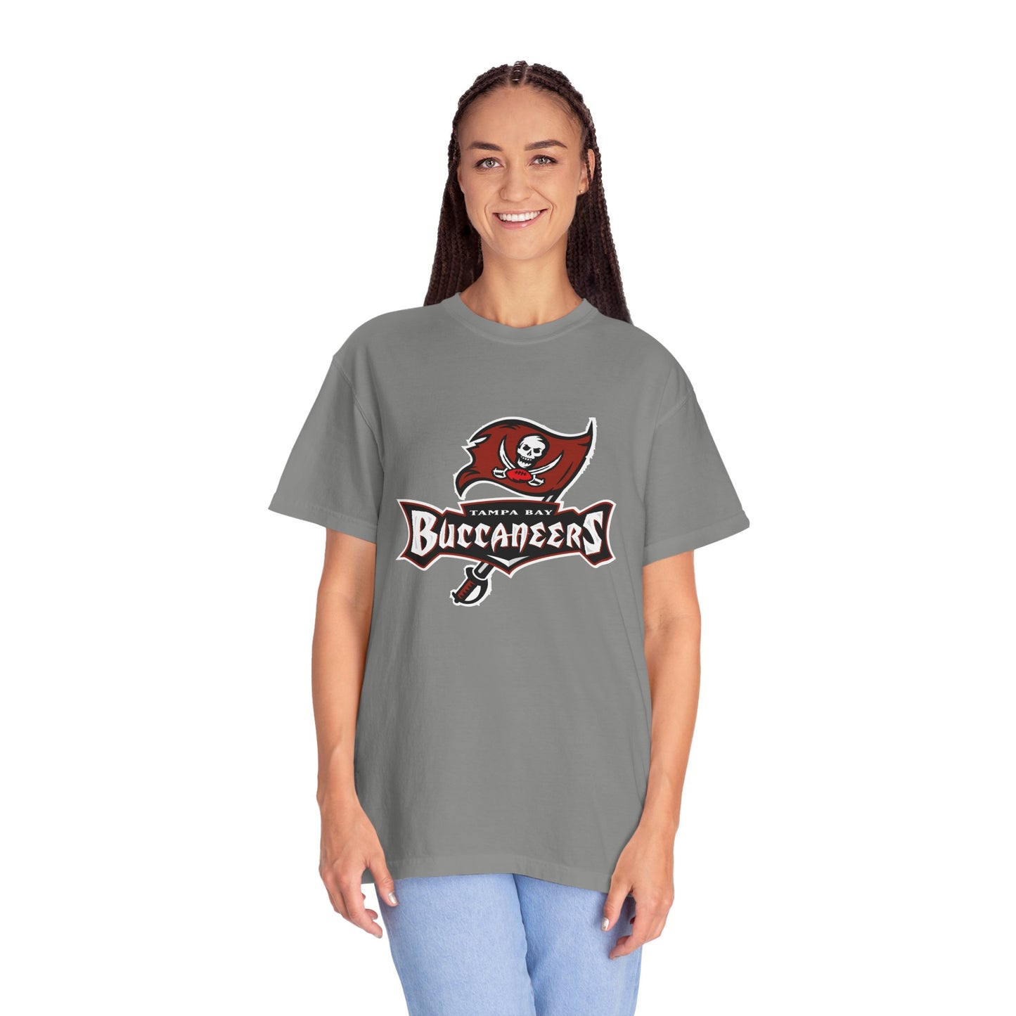 Tampa Bay Buccaneers Merchandise Garment-Dyed T-Shirt – Premium Cotton Tee for Customization