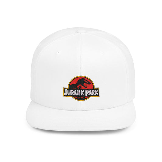 Jurassic Park Flat Bill Snapback – Lightweight, Custom Fit, Premium Quality