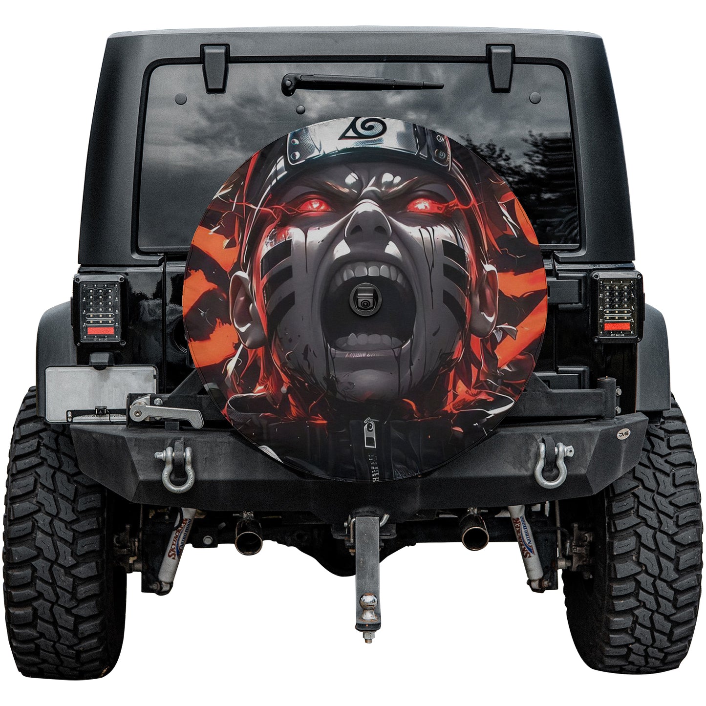 Naruto Uzumaki Anime Spare Tire Cover – Premium Waterproof UV Resistant Protector