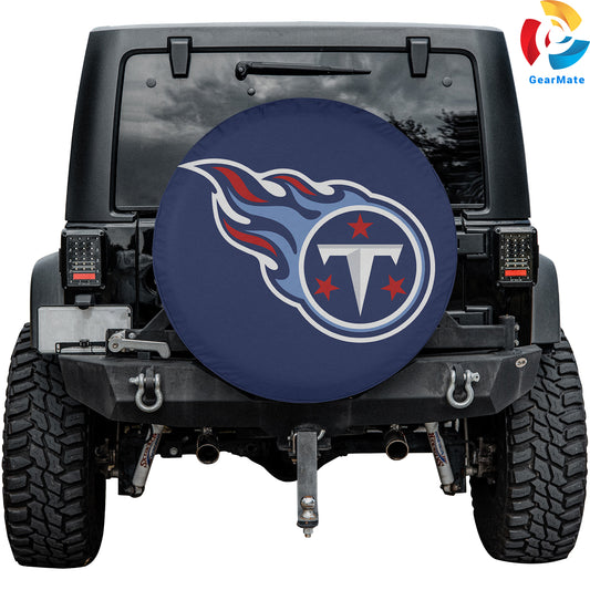 Tennessee Titans NFL Nation Spare Tire Cover – Premium Waterproof UV-Resistant Protector