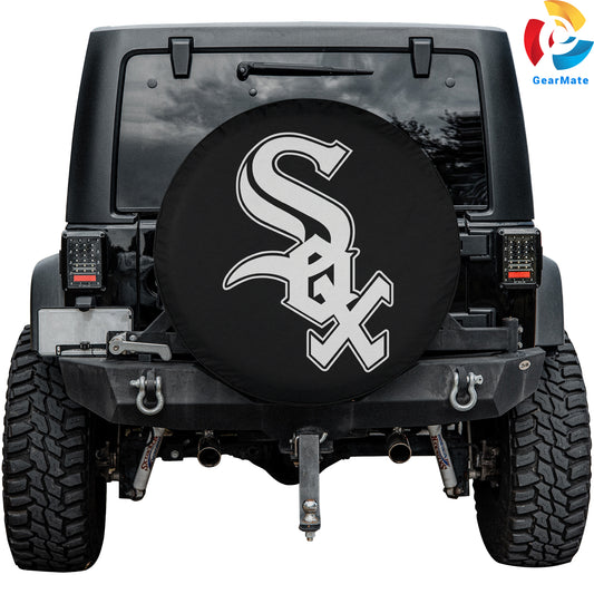 Chicago White Sox Spare Tire Cover – Premium Waterproof UV-Resistant Protector