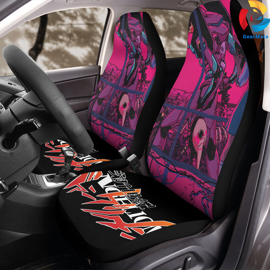 Evangelion Eva Car Seat Covers – High Quality Graphic and Polar Fleece Protector Set