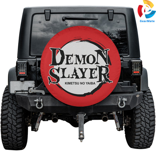 Demon Slayer Spare Tire Cover – Premium Waterproof UV Resistant Protector