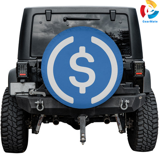 USDC Spare Tire Cover – Premium Waterproof UV Resistant Protector