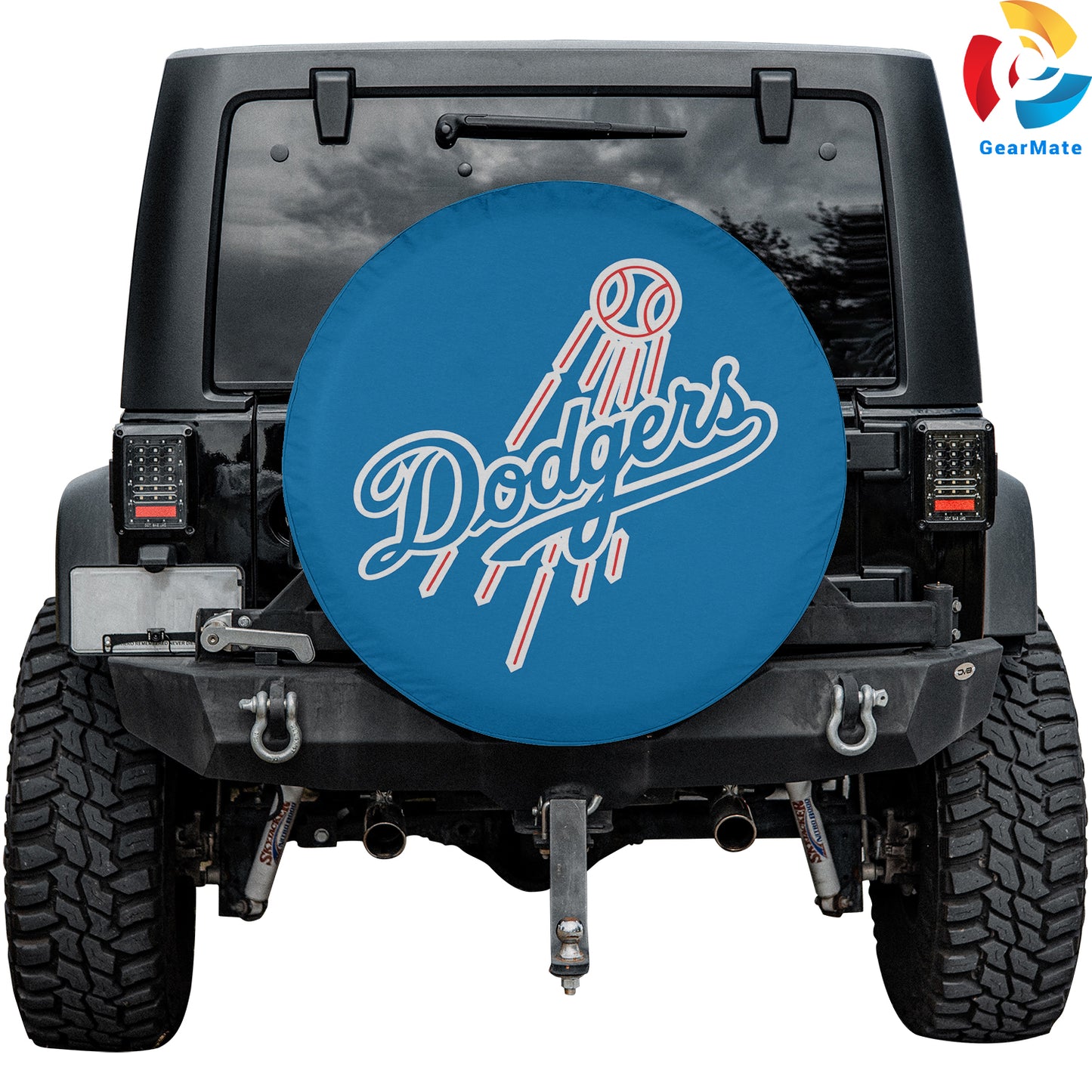 Los Angeles Dodgers MLB Spare Tire Cover – Premium Waterproof UV-Resistant Protector