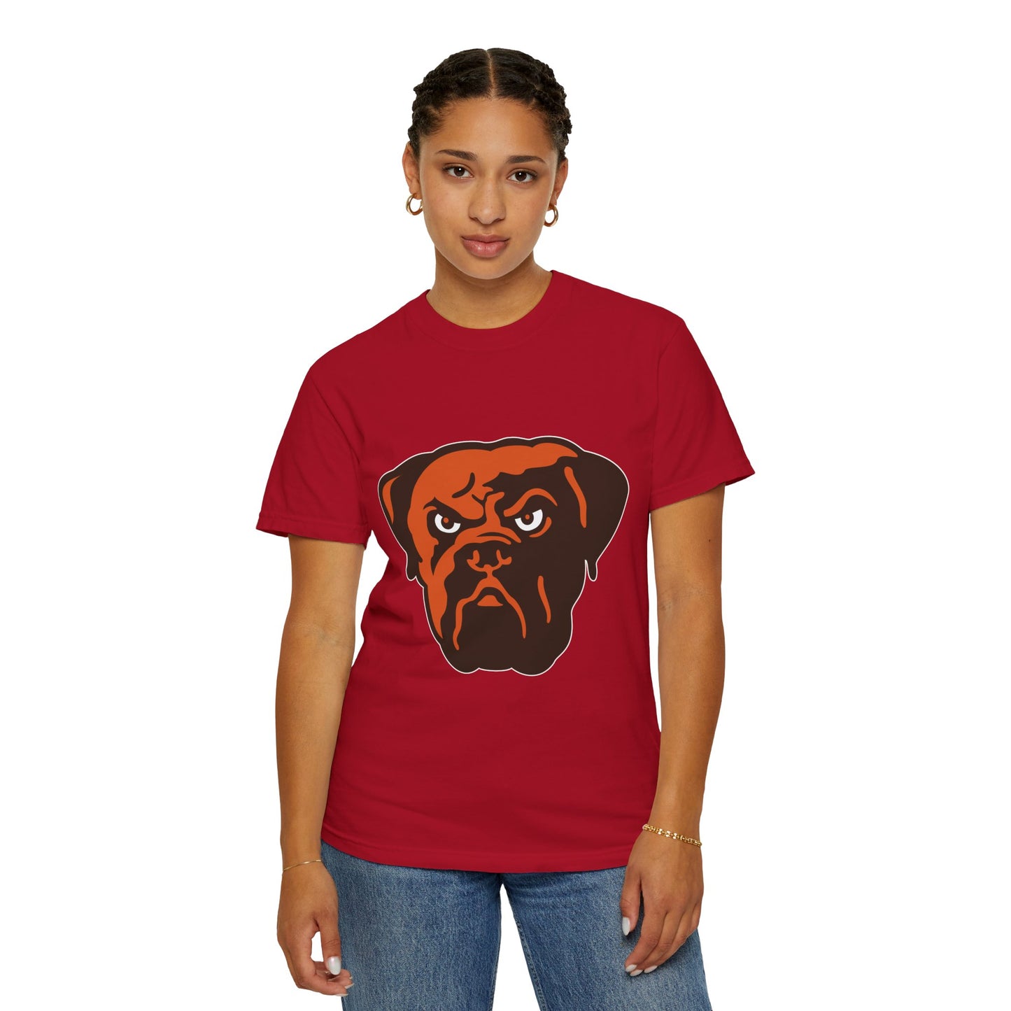 Cleveland Browns Collectibles Garment-Dyed T-Shirt – Premium Cotton Tee for Customization