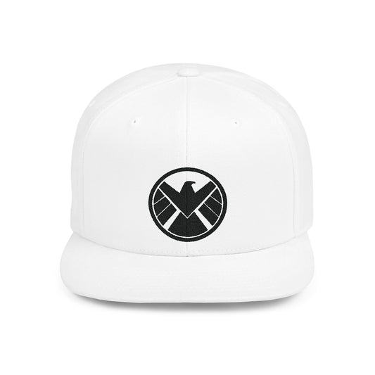 Shield Flat Bill Snapback – Lightweight, Custom Fit, Premium Quality