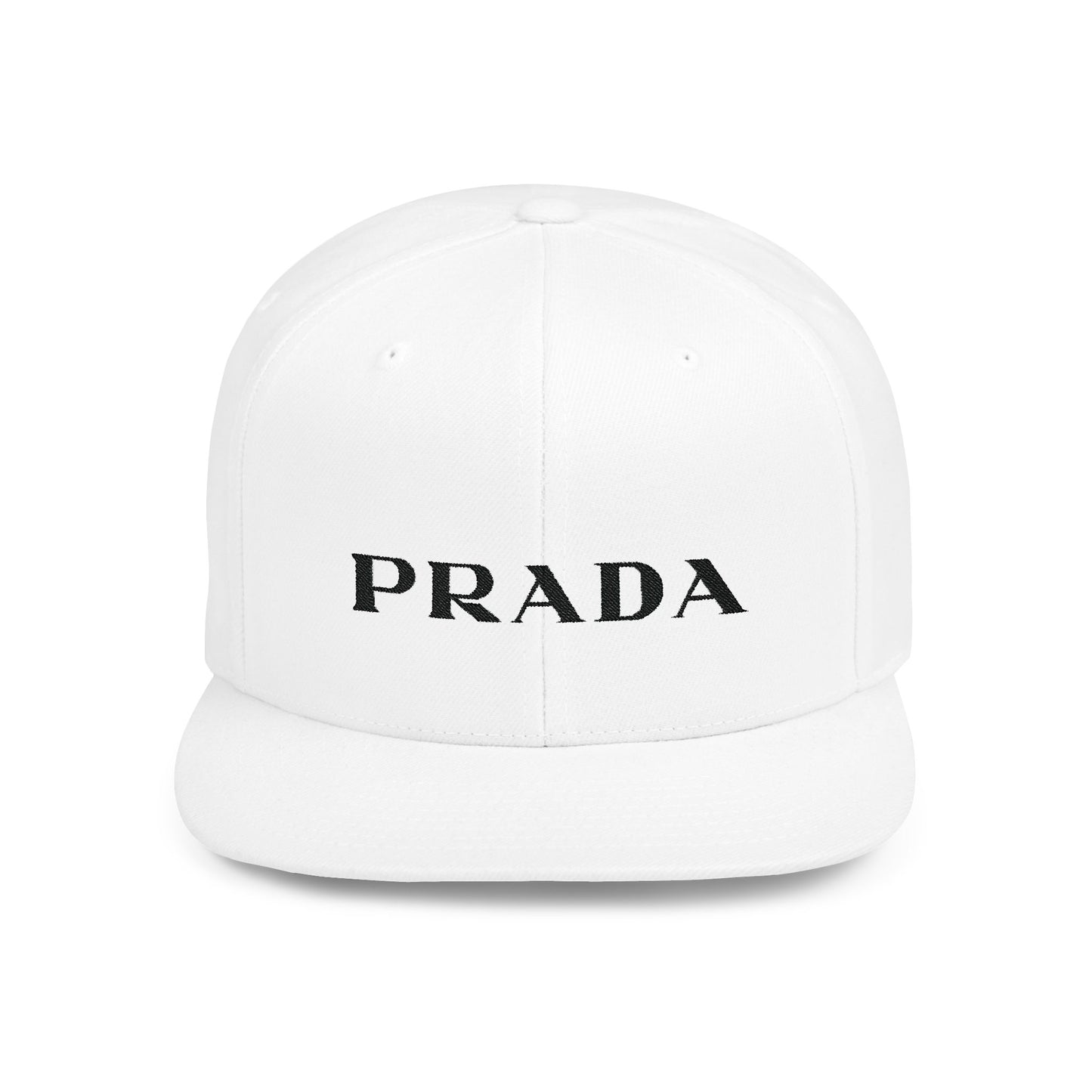 Prada Flat Bill Snapback – Lightweight, Custom Fit, Premium Quality