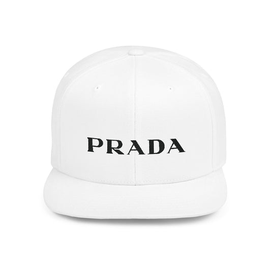 Prada Flat Bill Snapback – Lightweight, Custom Fit, Premium Quality